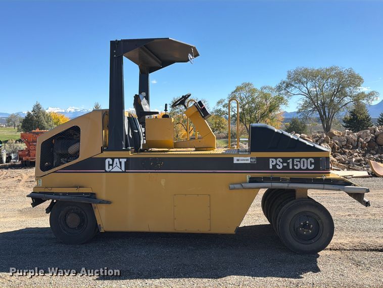 image for item ED0229 2007 Caterpillar PS-150C pneumatic roller
