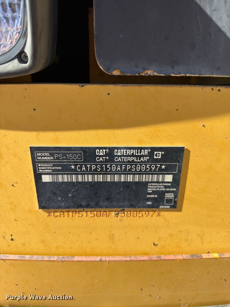 image for item ED0229 2007 Caterpillar PS-150C pneumatic roller