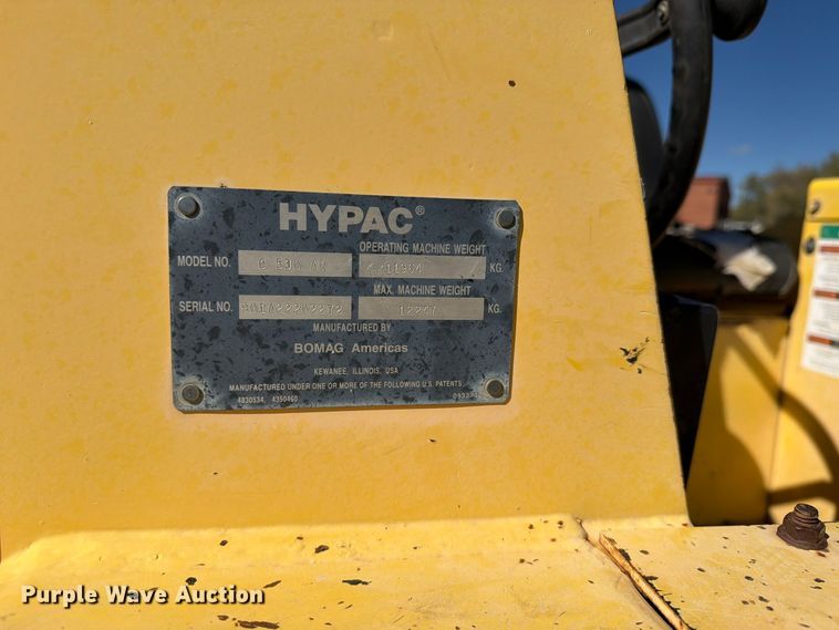 image for item ED0230 2007 Hypac C530AH pneumatic roller