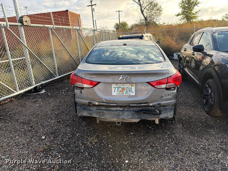 image for item EI7827 2012 Hyundai Elantra 