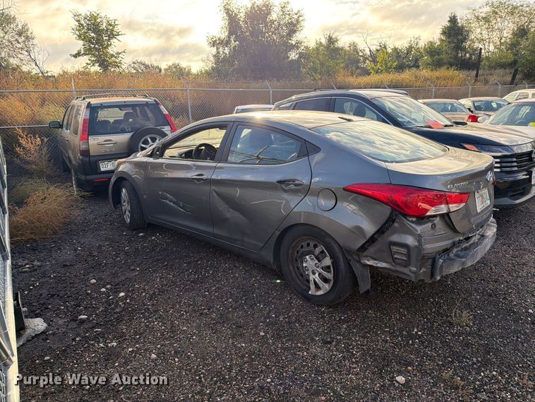 image for item EI7827 2012 Hyundai Elantra 