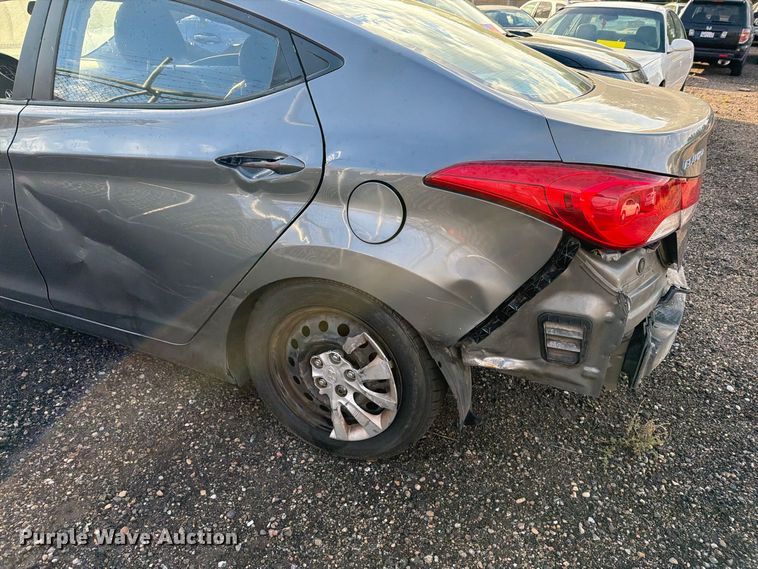 image for item EI7827 2012 Hyundai Elantra 
