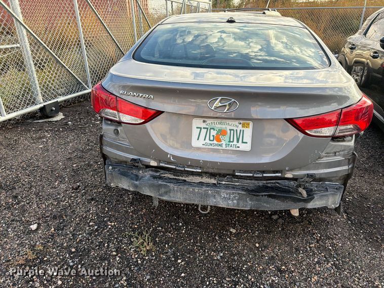 image for item EI7827 2012 Hyundai Elantra 