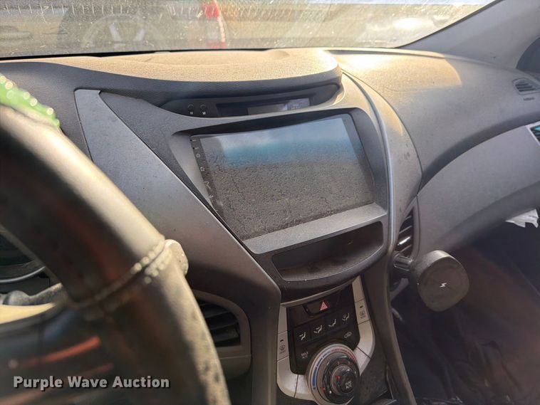 image for item EI7827 2012 Hyundai Elantra 