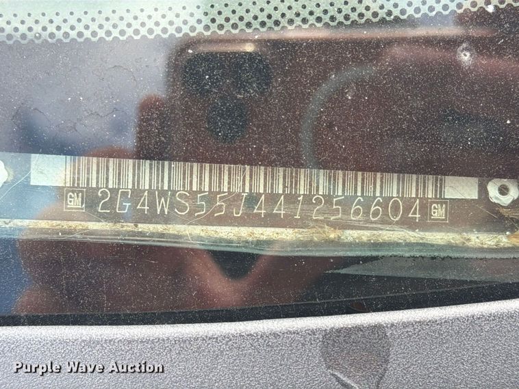 image for item EI7831 2004 Buick Century 