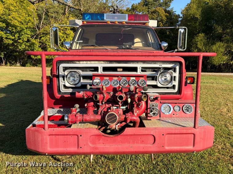 image for item ER3323 1980 GMC 7000 fire truck