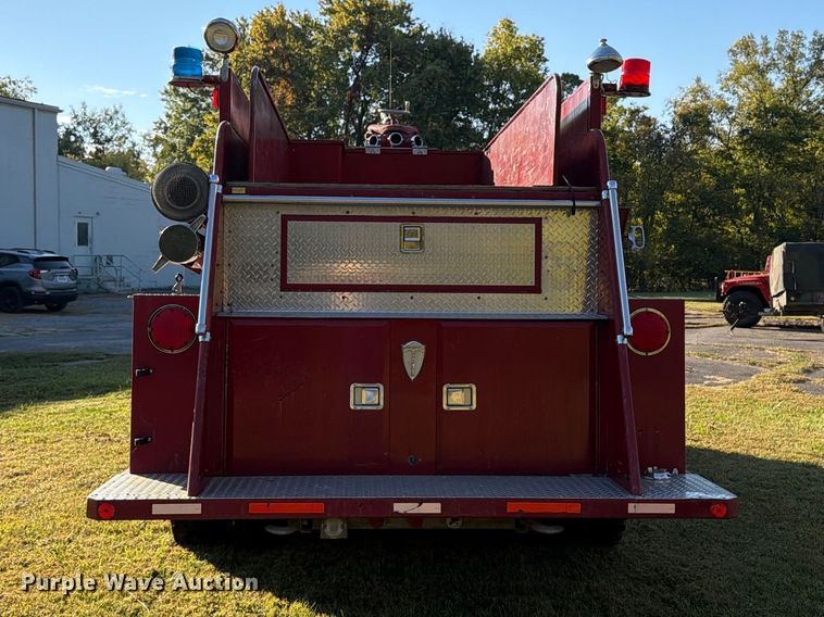 image for item ER3323 1980 GMC 7000 fire truck