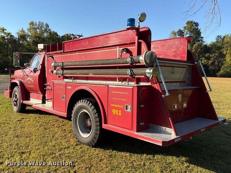 image for item ER3323 1980 GMC 7000 fire truck
