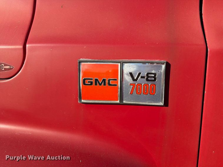 image for item ER3323 1980 GMC 7000 fire truck