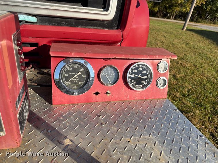 image for item ER3323 1980 GMC 7000 fire truck