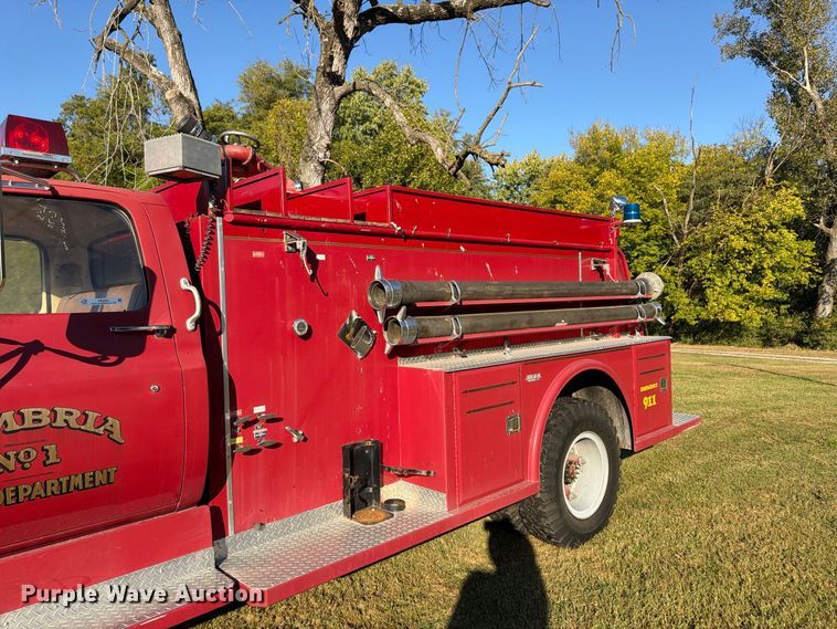 image for item ER3323 1980 GMC 7000 fire truck