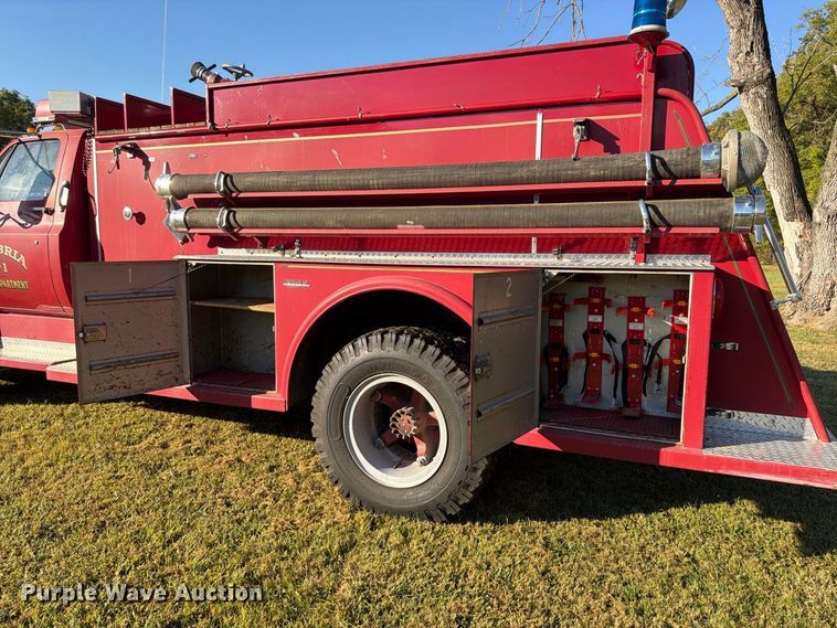 image for item ER3323 1980 GMC 7000 fire truck