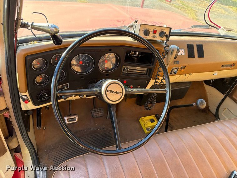 image for item ER3323 1980 GMC 7000 fire truck