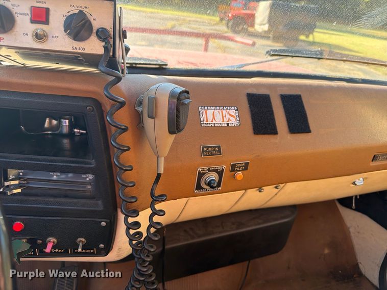 image for item ER3323 1980 GMC 7000 fire truck