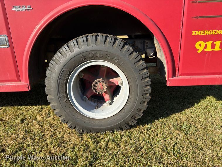 image for item ER3323 1980 GMC 7000 fire truck