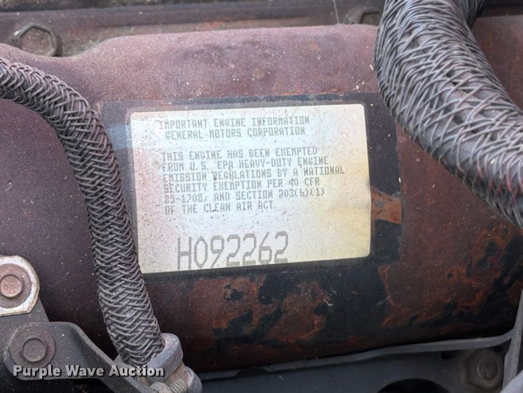 image for item ER3324 1991 AM General Humvee SUV