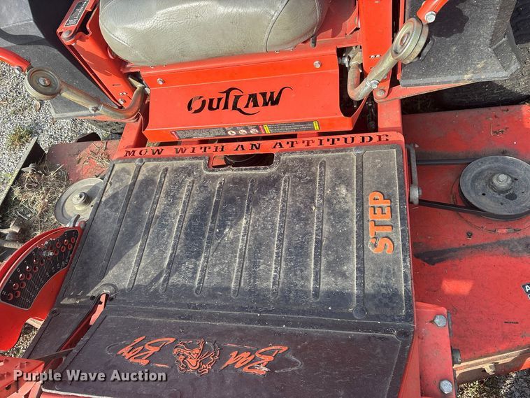 image for item ES8475 2012 Bad Boy Outlaw XP ZTR lawn mower