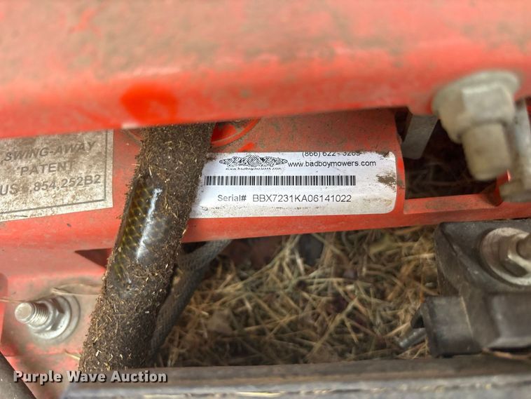 image for item ES8475 2012 Bad Boy Outlaw XP ZTR lawn mower