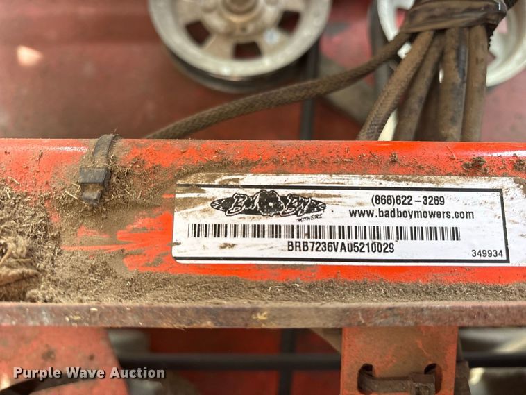 image for item ES8476 2021 Bad Boy Rebel ZTR lawn mower