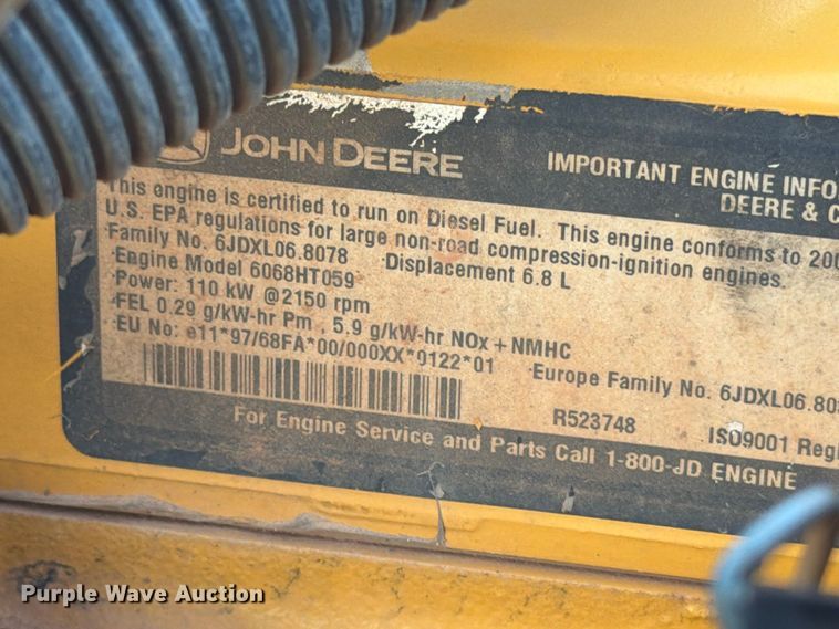 image for item EW7633 John Deere 200C LC excavator
