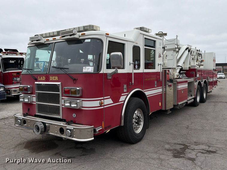 image for item FK2215 2005 Pierce Manufacturing Dash ladder fire truck