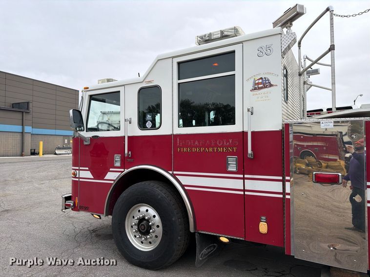 image for item FK2215 2005 Pierce Manufacturing Dash ladder fire truck