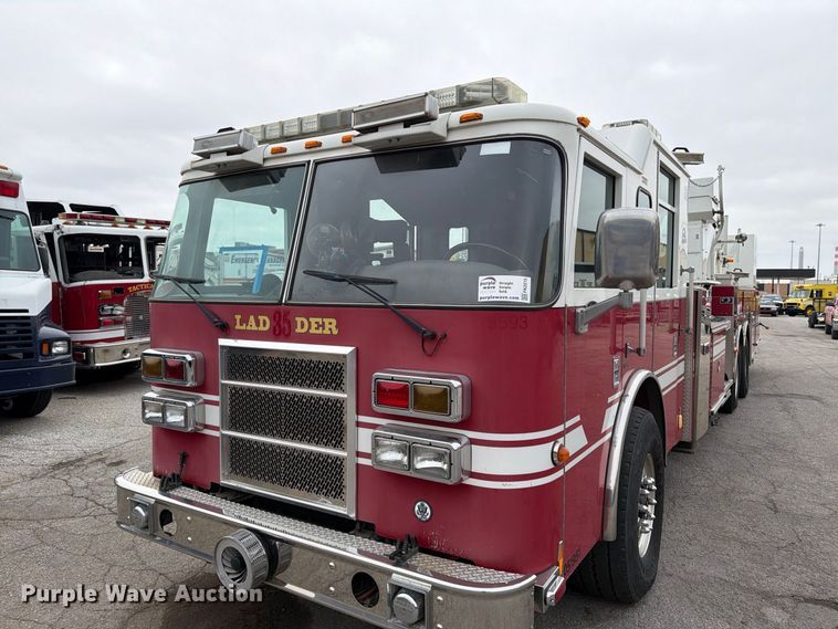 image for item FK2215 2005 Pierce Manufacturing Dash ladder fire truck