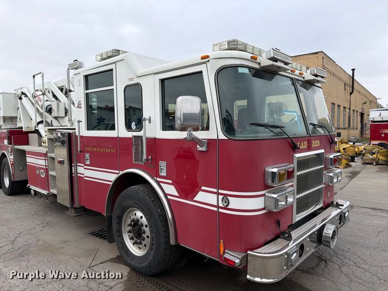 image for item FK2215 2005 Pierce Manufacturing Dash ladder fire truck