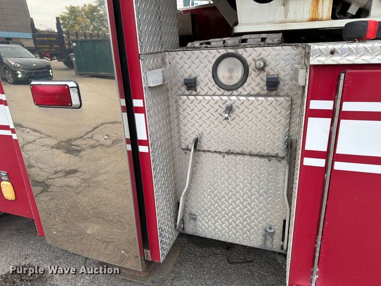 image for item FK2215 2005 Pierce Manufacturing Dash ladder fire truck