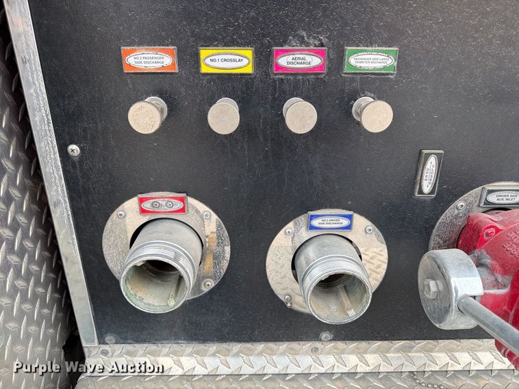 image for item FK2215 2005 Pierce Manufacturing Dash ladder fire truck