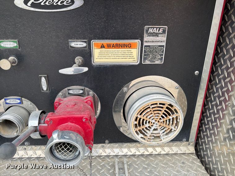 image for item FK2215 2005 Pierce Manufacturing Dash ladder fire truck