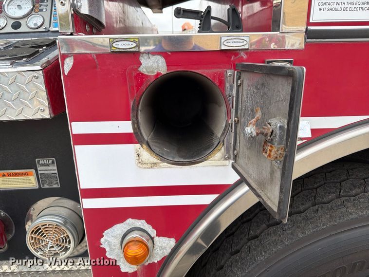 image for item FK2215 2005 Pierce Manufacturing Dash ladder fire truck