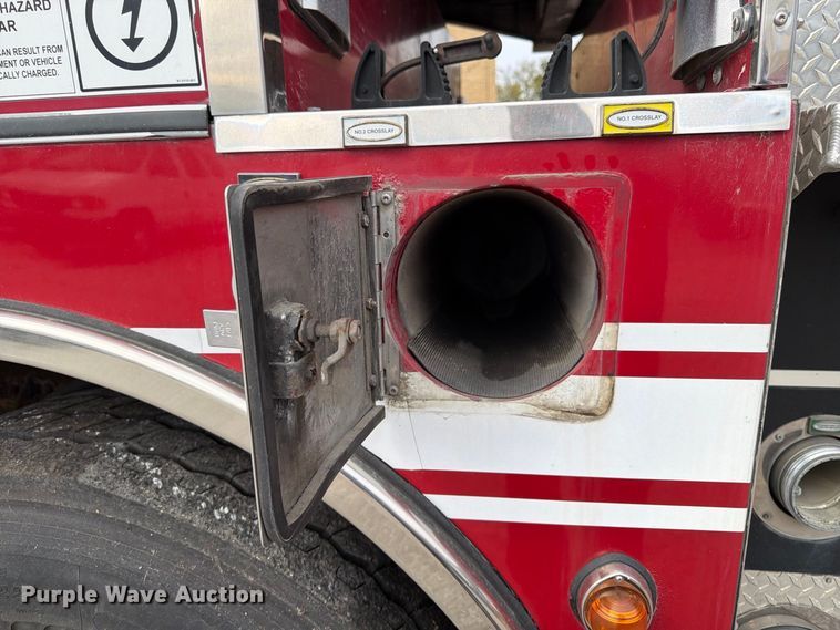 image for item FK2215 2005 Pierce Manufacturing Dash ladder fire truck