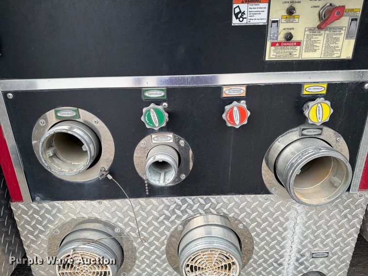 image for item FK2215 2005 Pierce Manufacturing Dash ladder fire truck