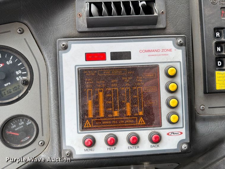 image for item FK2215 2005 Pierce Manufacturing Dash ladder fire truck
