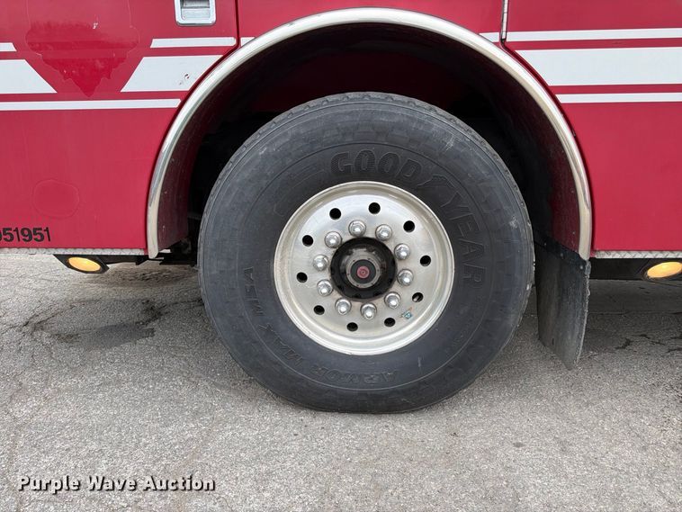 image for item FK2215 2005 Pierce Manufacturing Dash ladder fire truck