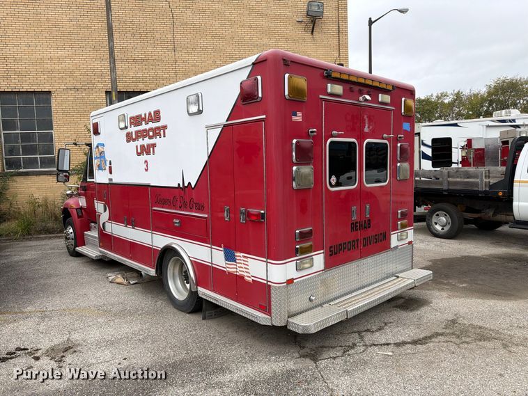 image for item FK2216 2003 International 4300 ambulance