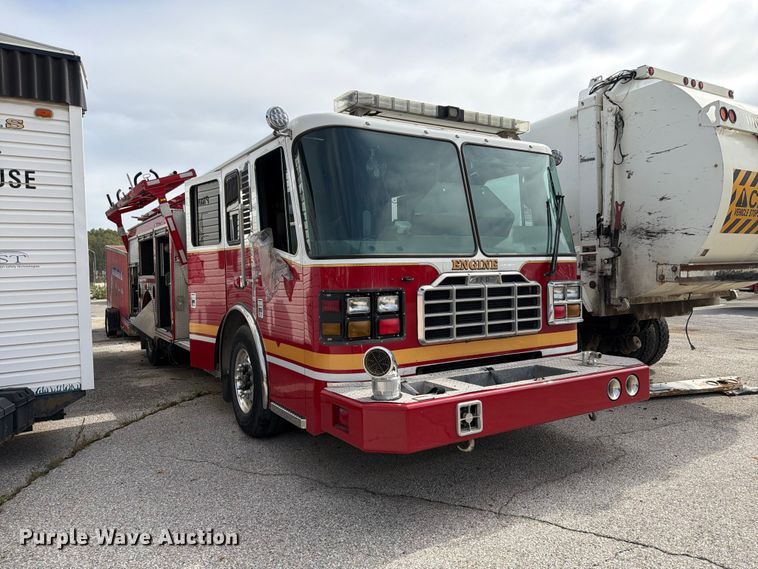 image for item FK2218 2009 Ferrara pumper fire truck