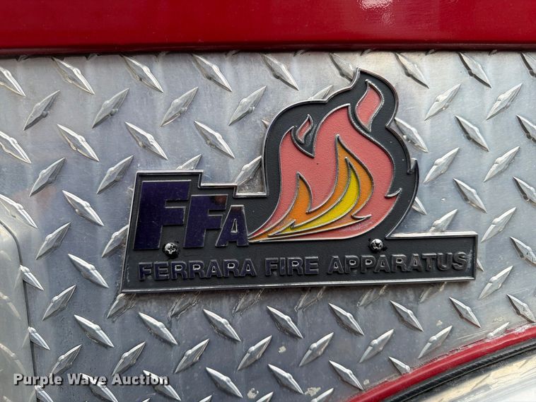 image for item FK2218 2009 Ferrara pumper fire truck