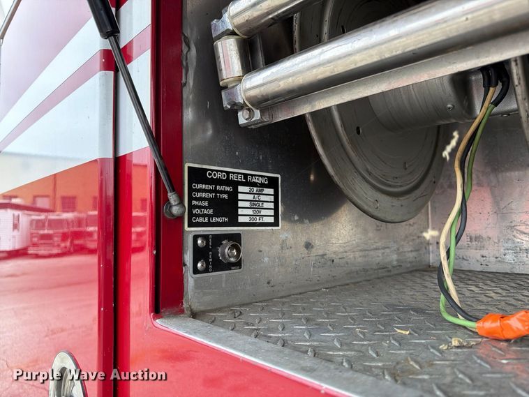 image for item FK2219 2003 E-one ladder fire truck