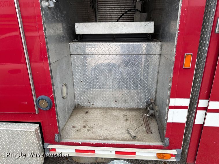 image for item FK2219 2003 E-one ladder fire truck