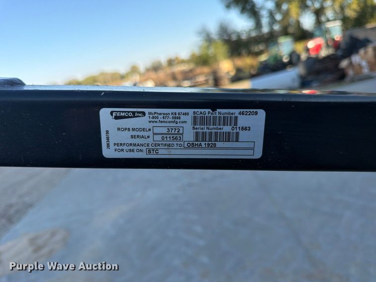 image for item FK3904 Scag STC61V-730FX ZTR lawn mower
