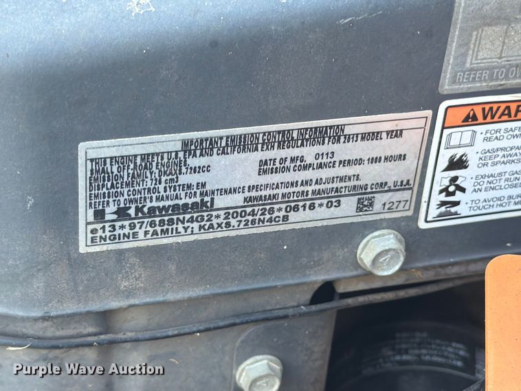 image for item FK3904 Scag STC61V-730FX ZTR lawn mower