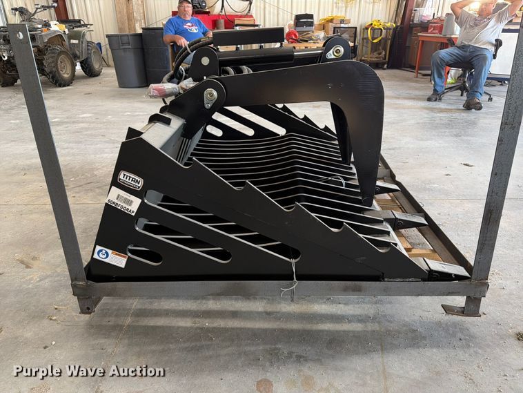 image for item FK3973 Titan skid steer grapple bucket