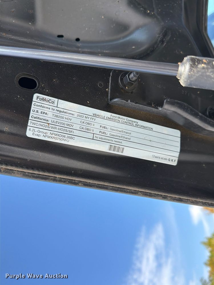 image for item FM6608 2022 Ford F250 Super Duty XL Crew Cab pickup truck