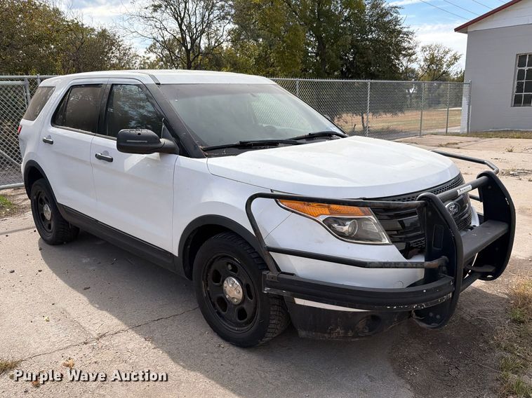 image for item FN1531 2014 Ford Explorer Police Interceptor SUV