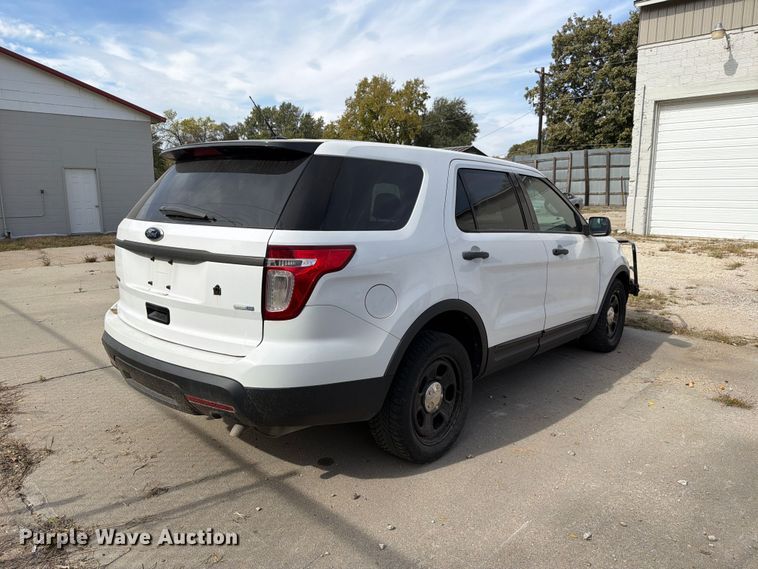 image for item FN1531 2014 Ford Explorer Police Interceptor SUV