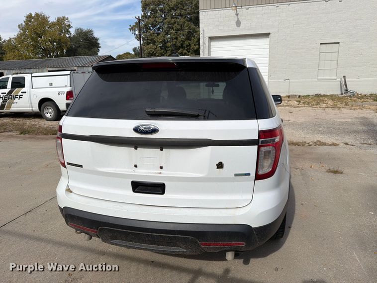 image for item FN1531 2014 Ford Explorer Police Interceptor SUV