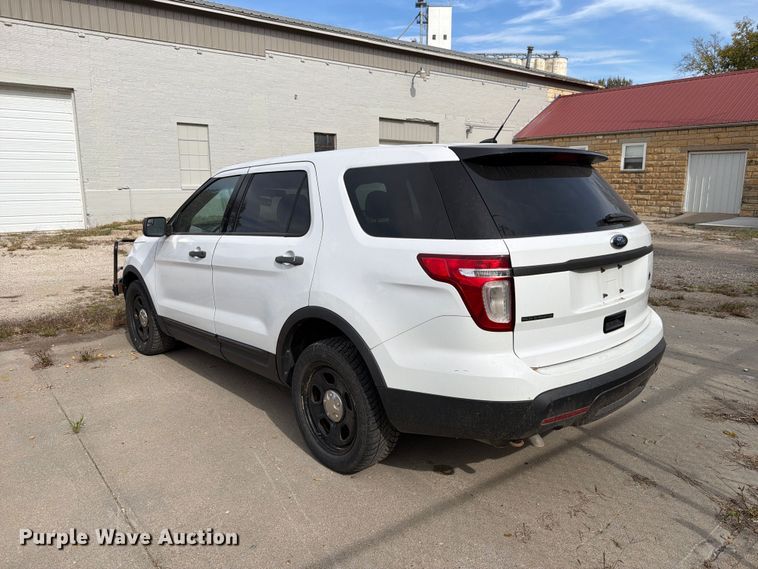 image for item FN1531 2014 Ford Explorer Police Interceptor SUV