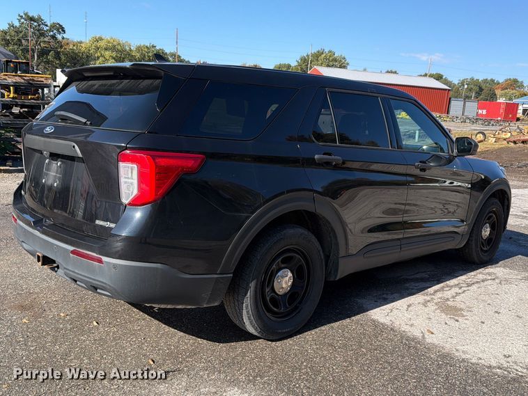 image for item FN1556 2021 Ford Explorer Police Interceptor SUV